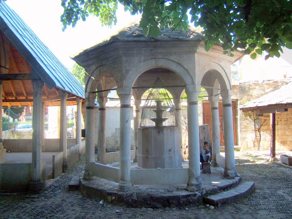 Karadjozberg Mosque in Mostar - Bosnia and Hercegowina (fountain)